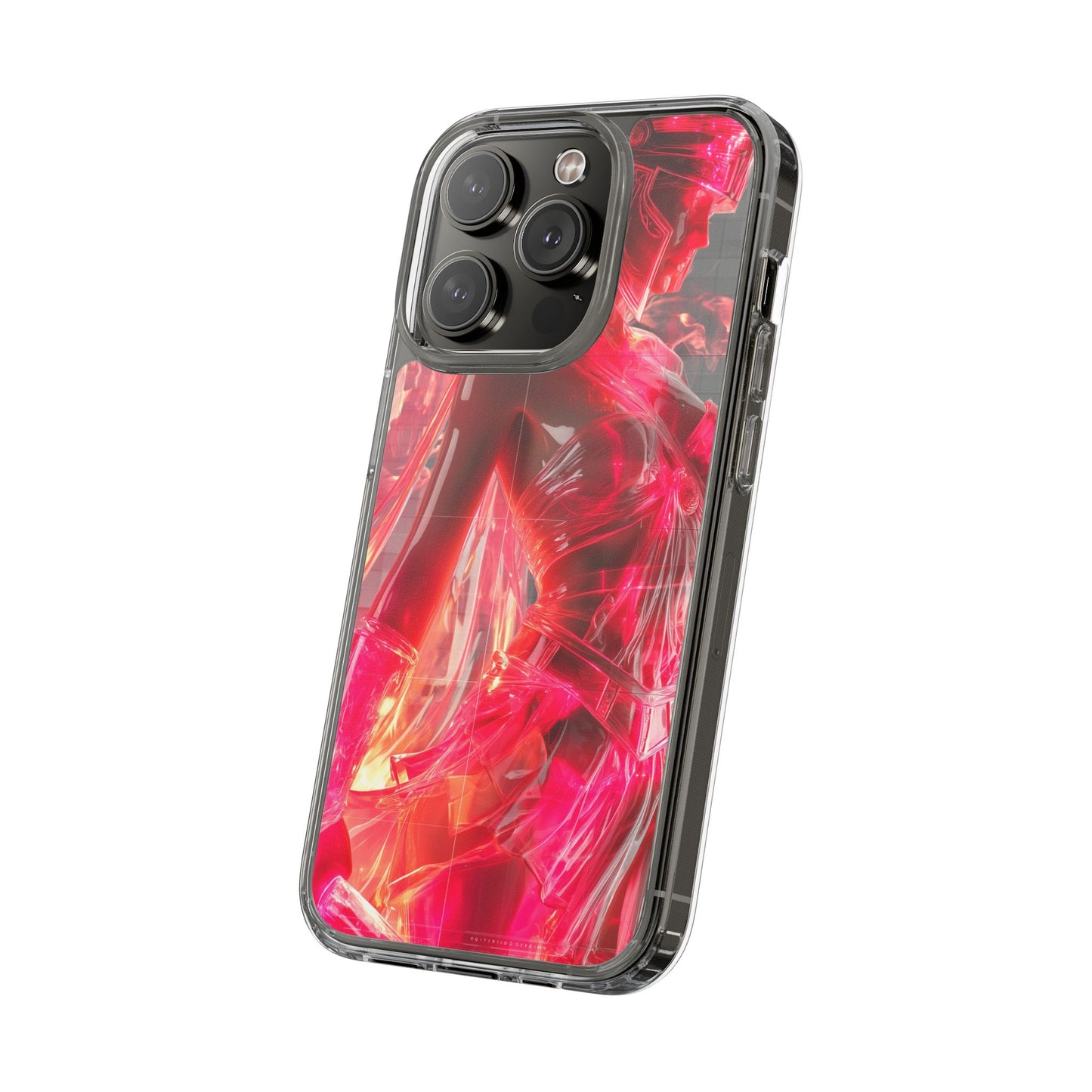 Athena Stryker Vibrant Clear iPhone Case – Stylish Protection with Graphic Print