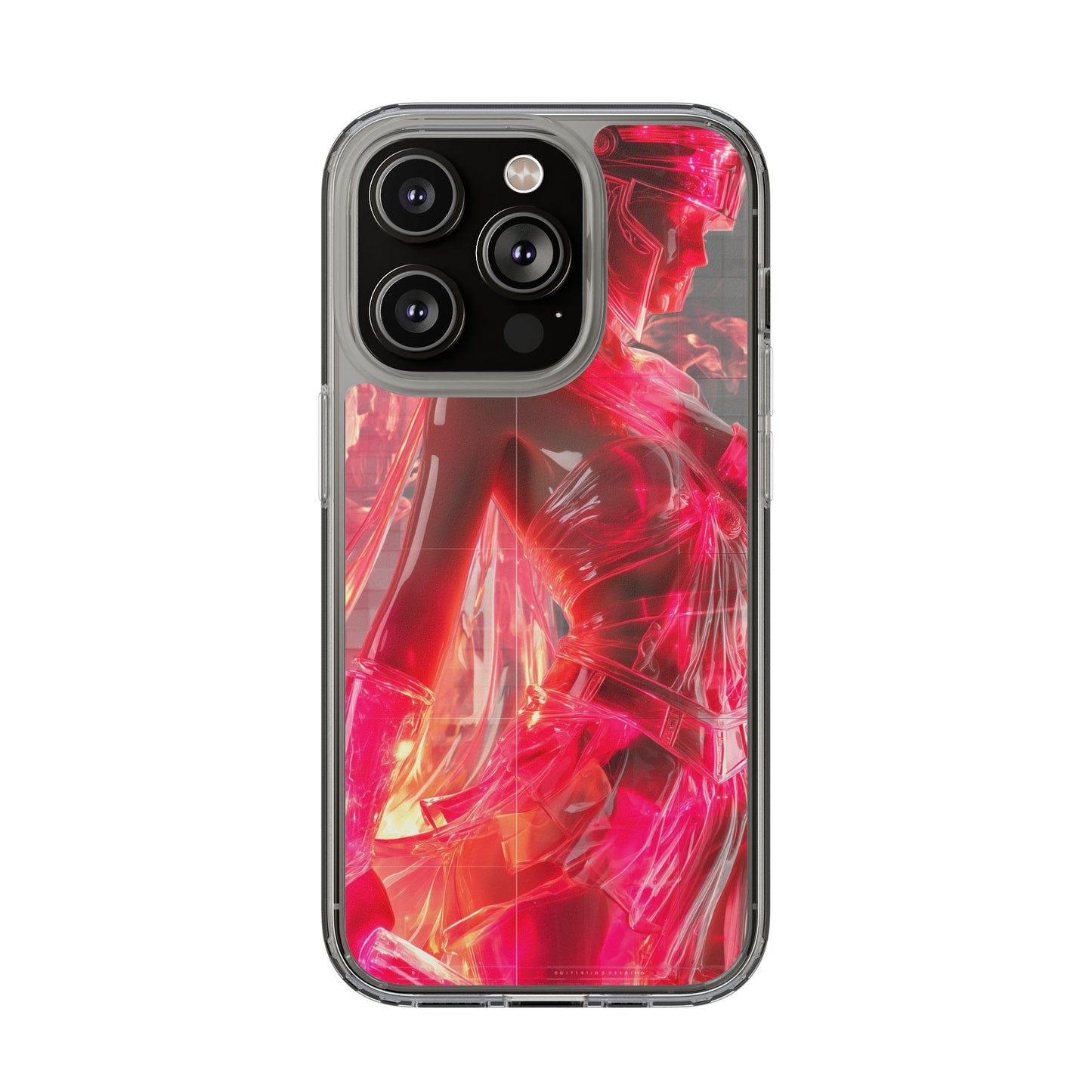 Athena Stryker Vibrant Clear iPhone Case – Stylish Protection with Graphic Print