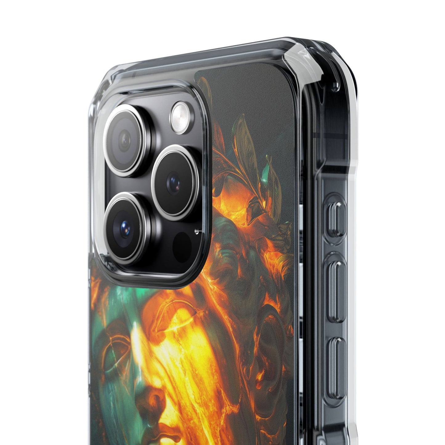 Davids Reflection Magnetic Clear Impact iPhone Case