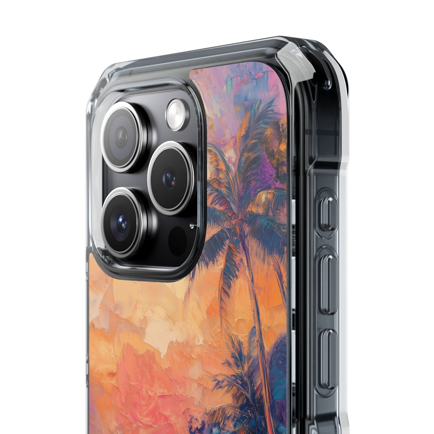 Tropical Paradise Palms Magnetic iPhone Case