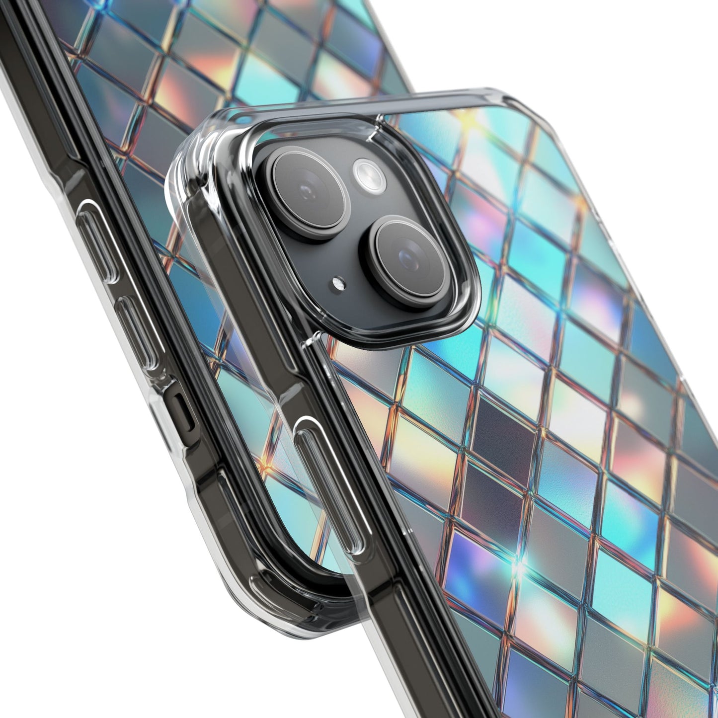 Holographic Diamond iPhone Case