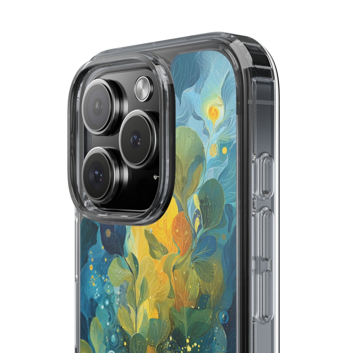 Artistic Reader Clear Phone Case - Design for Creative Souls