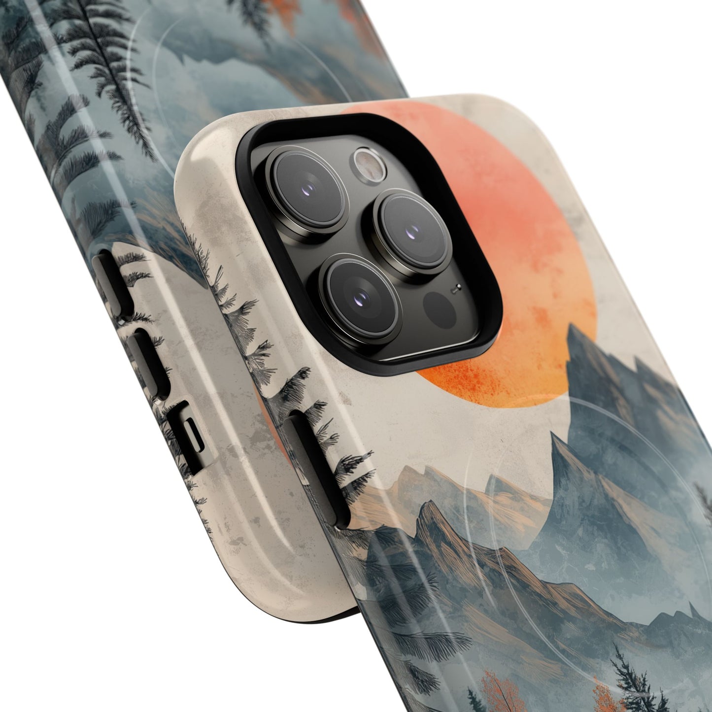 Scenic Tough Magnetic iPhone Case - Nature Inspired Design for Adventurers