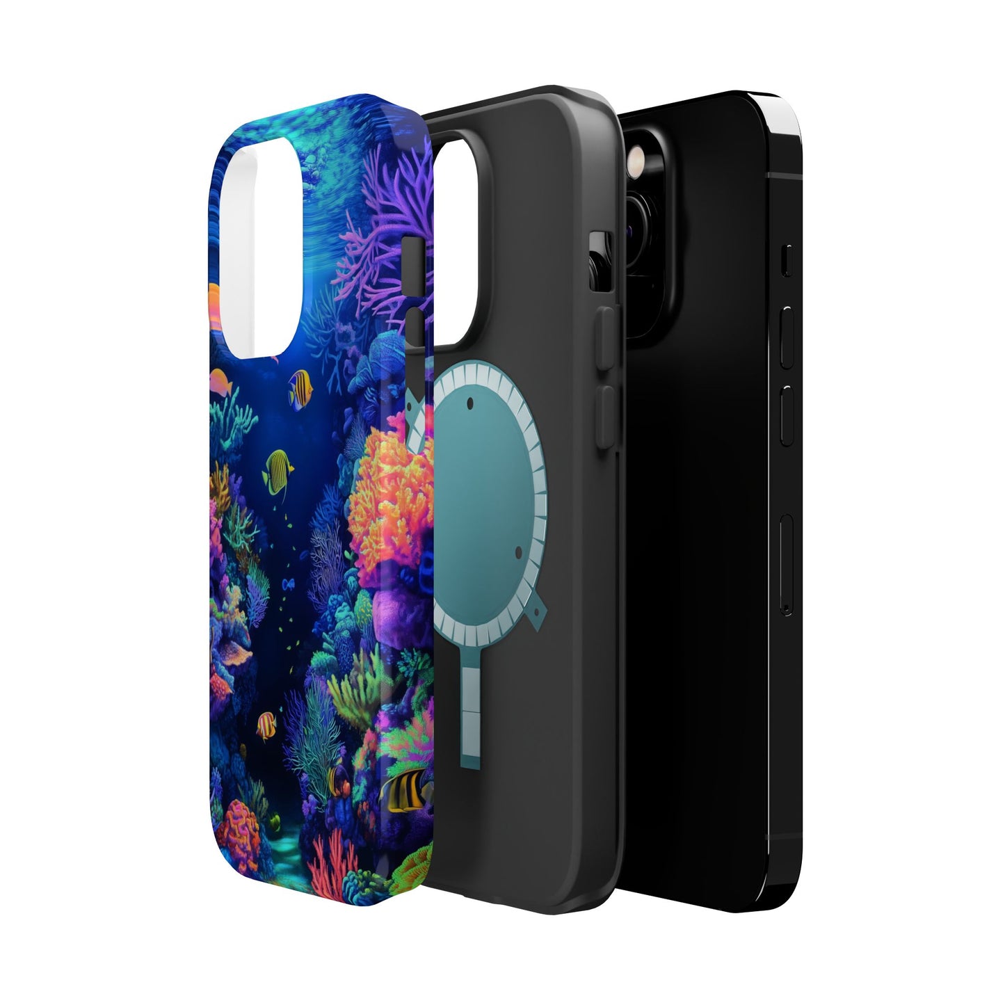 Vibrant Undersea Magnetic Tough iPhone Case