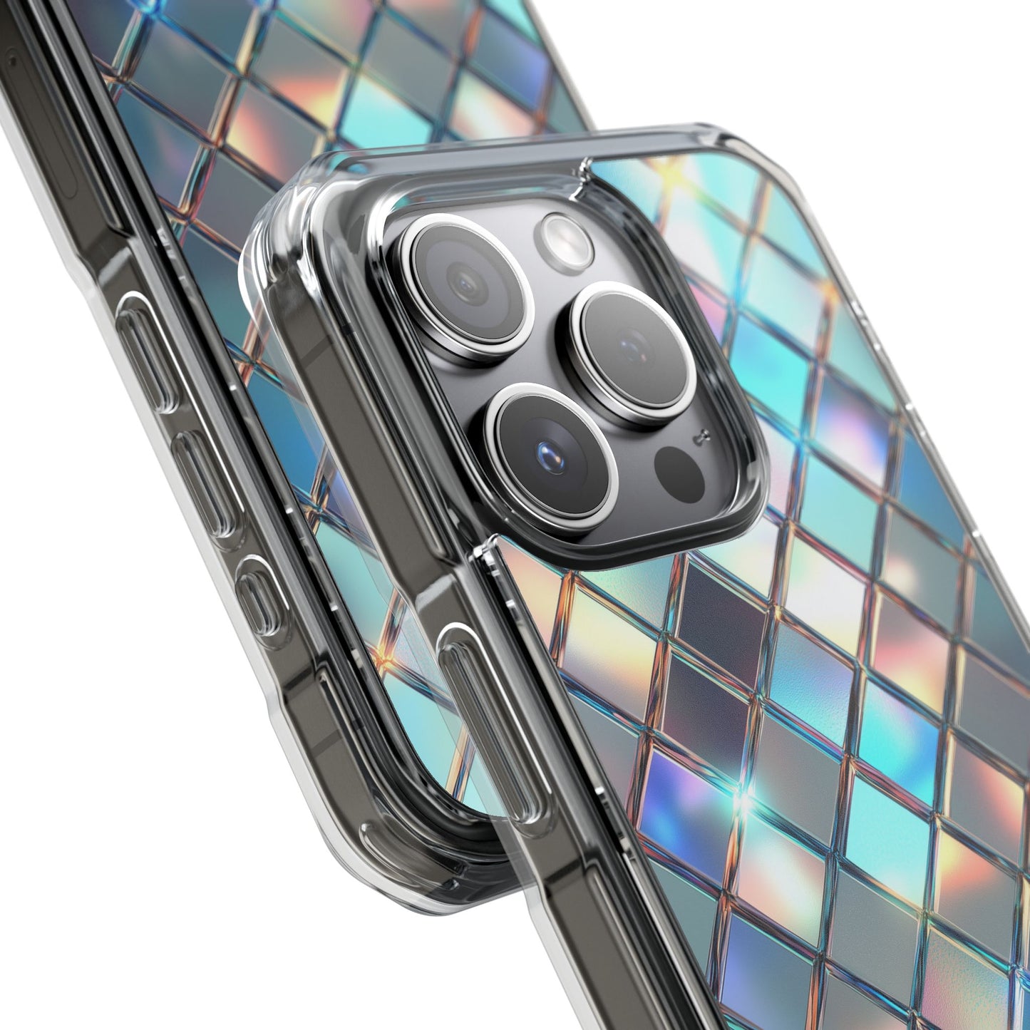 Holographic Diamond iPhone Case