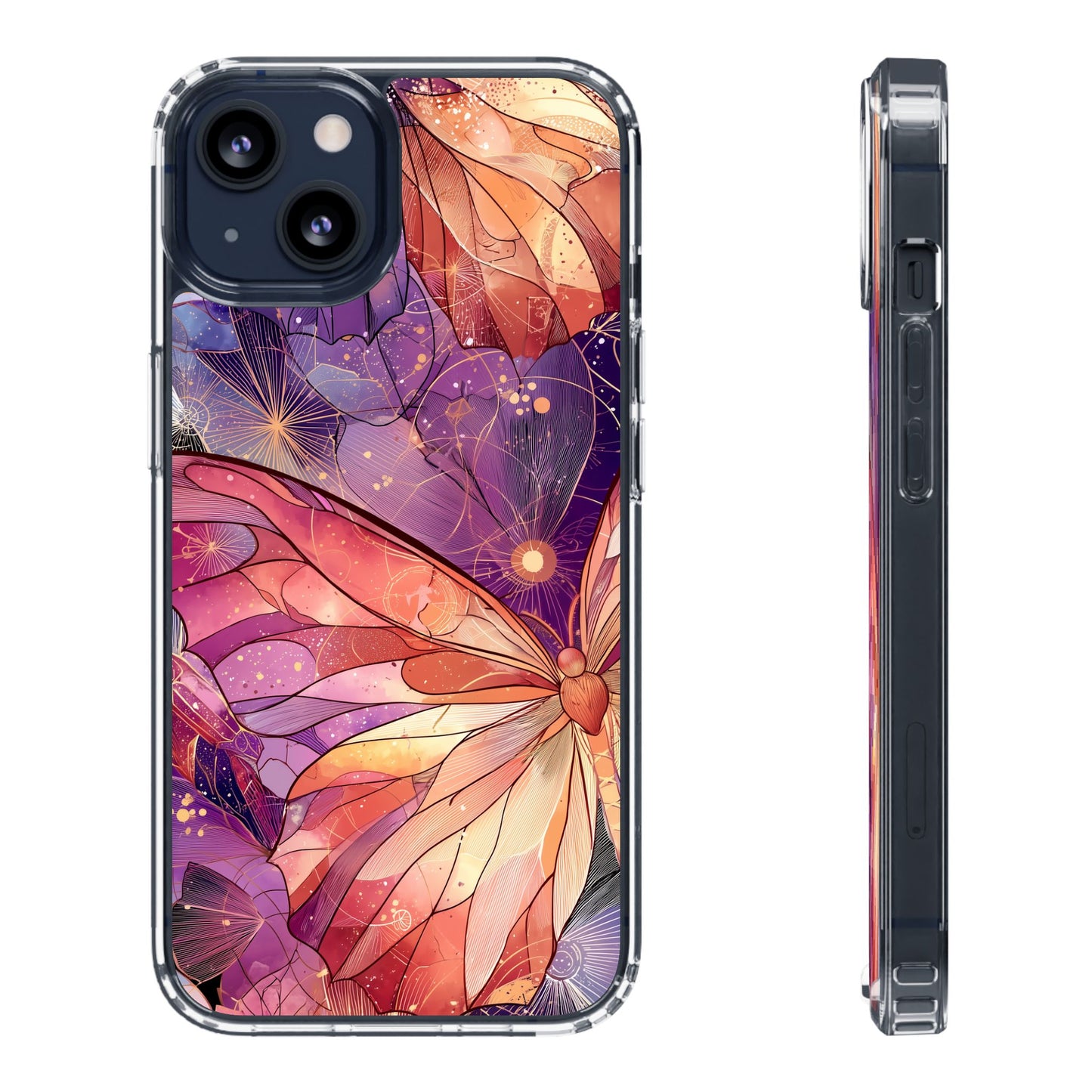 Clear Butterfly Case for iPhone – Delicate & Stylish Design