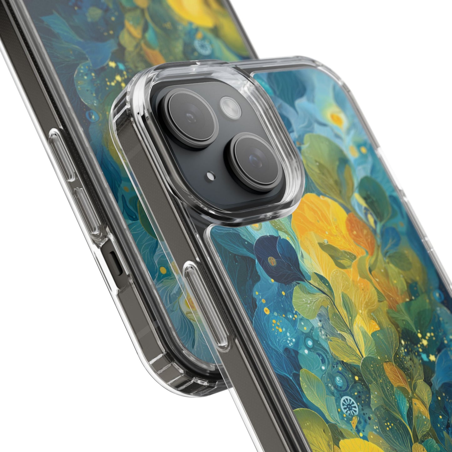 Artistic Reader Clear Phone Case - Design for Creative Souls