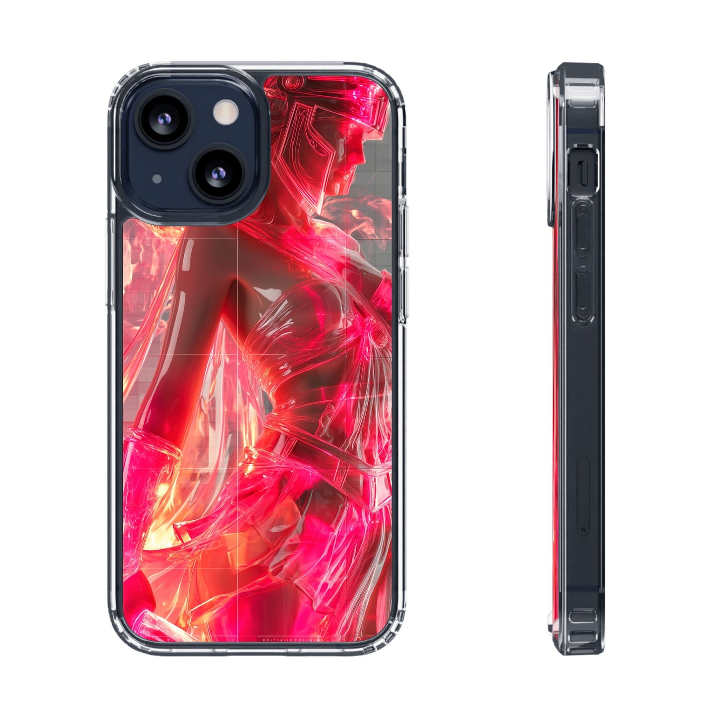 Athena Stryker Vibrant Clear iPhone Case – Stylish Protection with Graphic Print