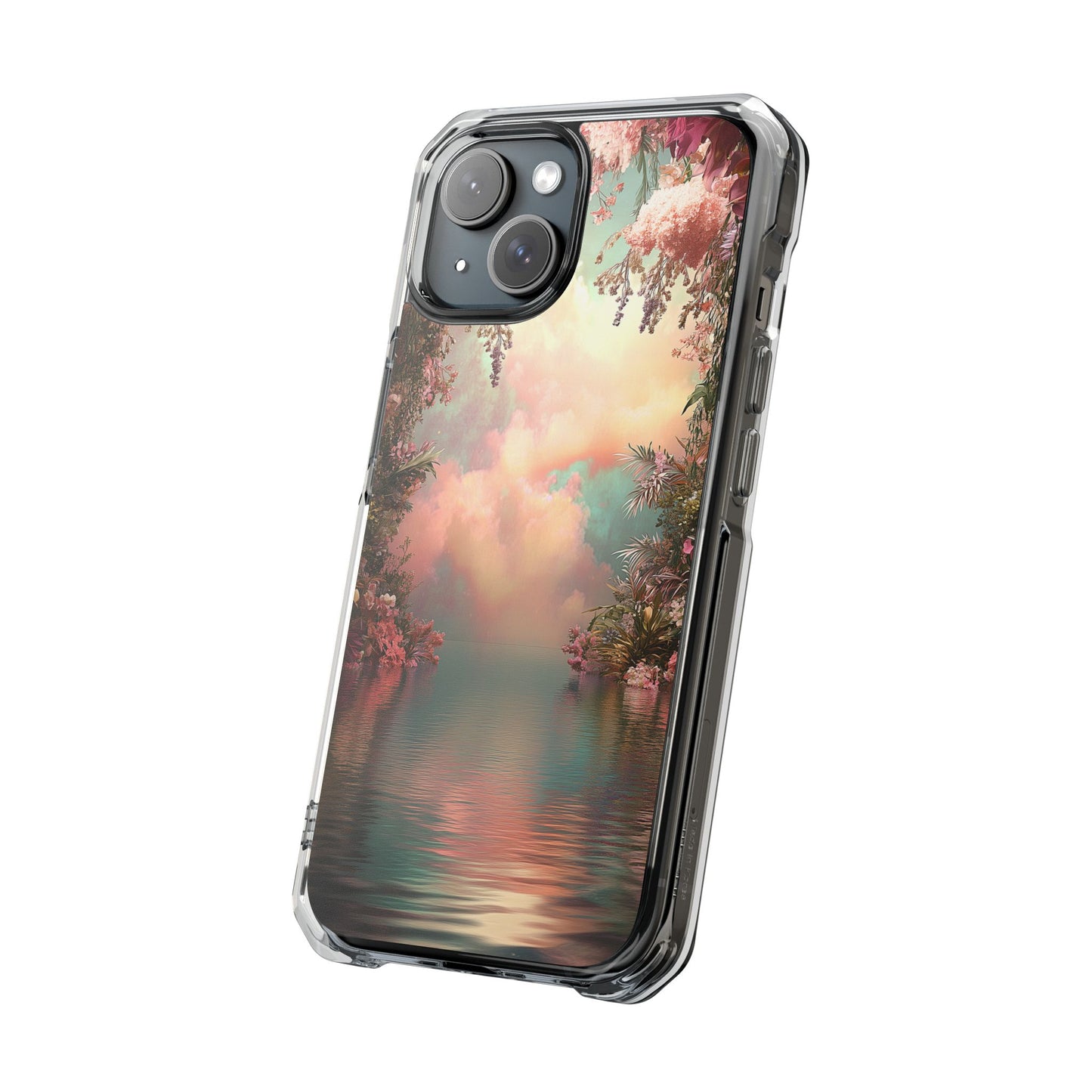 Enchanted Tropics Magnetic Clear iPhone Case