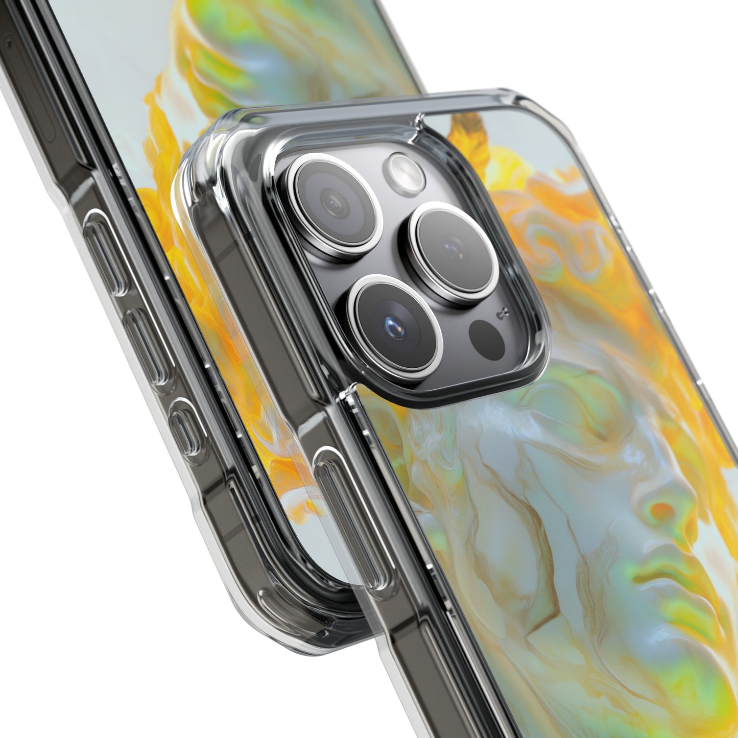 Stelios Blazing Harmony Magnetic Clear Impact iPhone Case