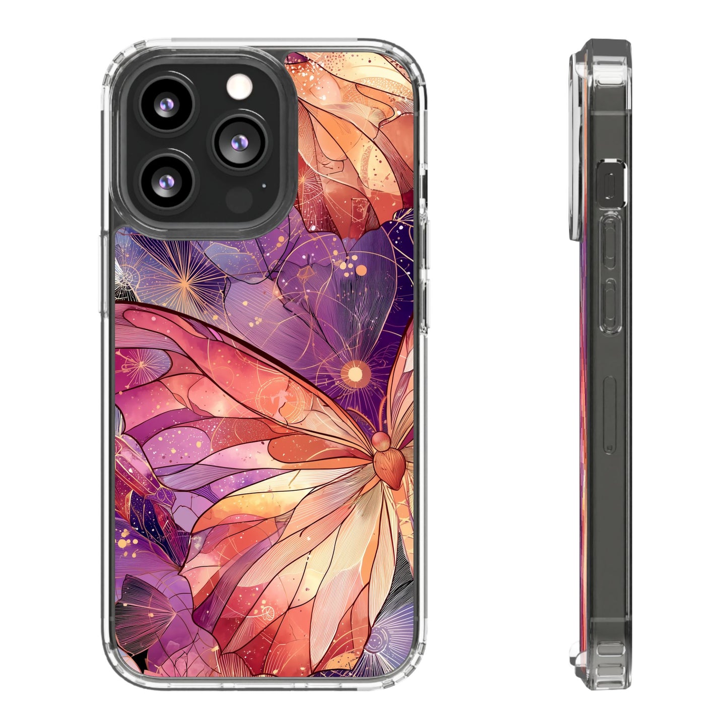 Clear Butterfly Case for iPhone – Delicate & Stylish Design