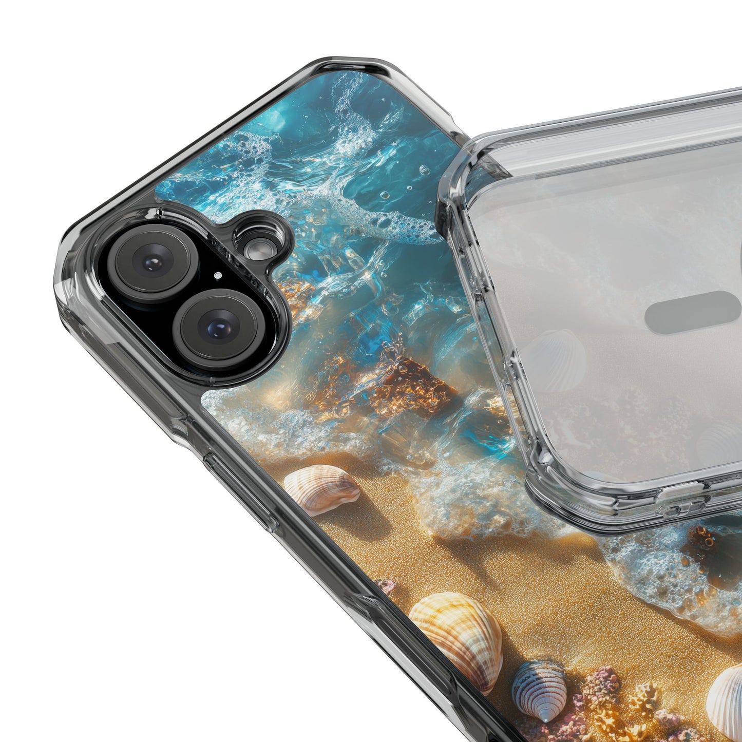 Iridescent Beach Waves Magnetic iPhone Case