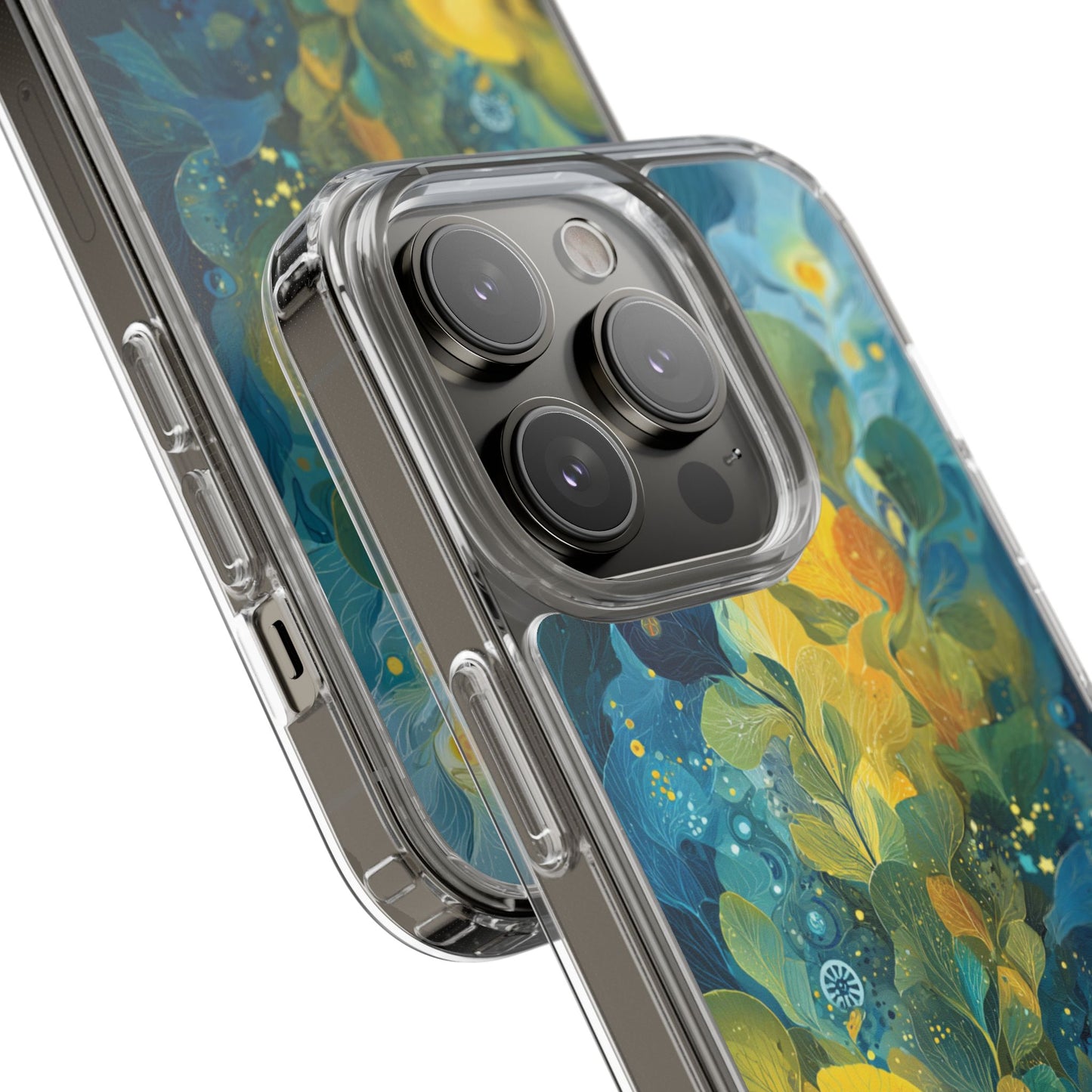 Artistic Reader Clear Phone Case - Design for Creative Souls