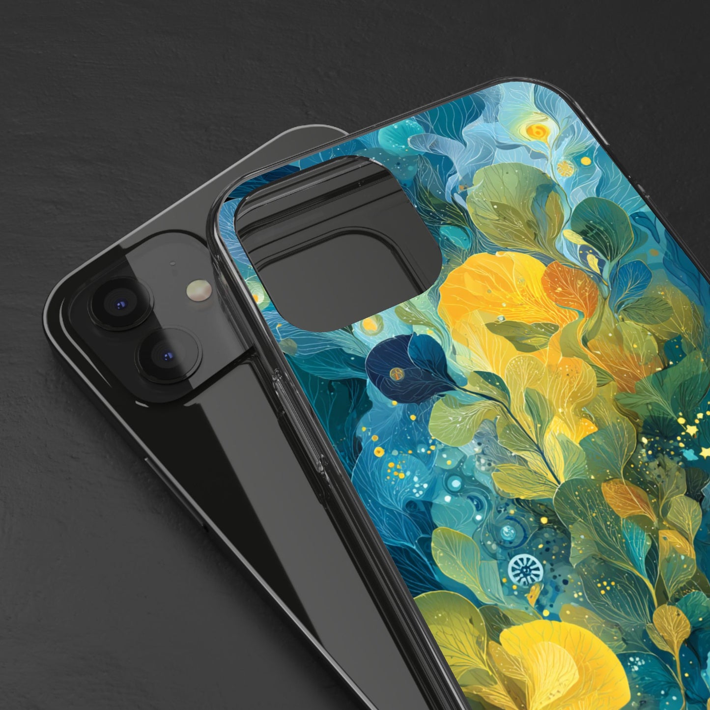 Artistic Reader Clear Phone Case - Design for Creative Souls
