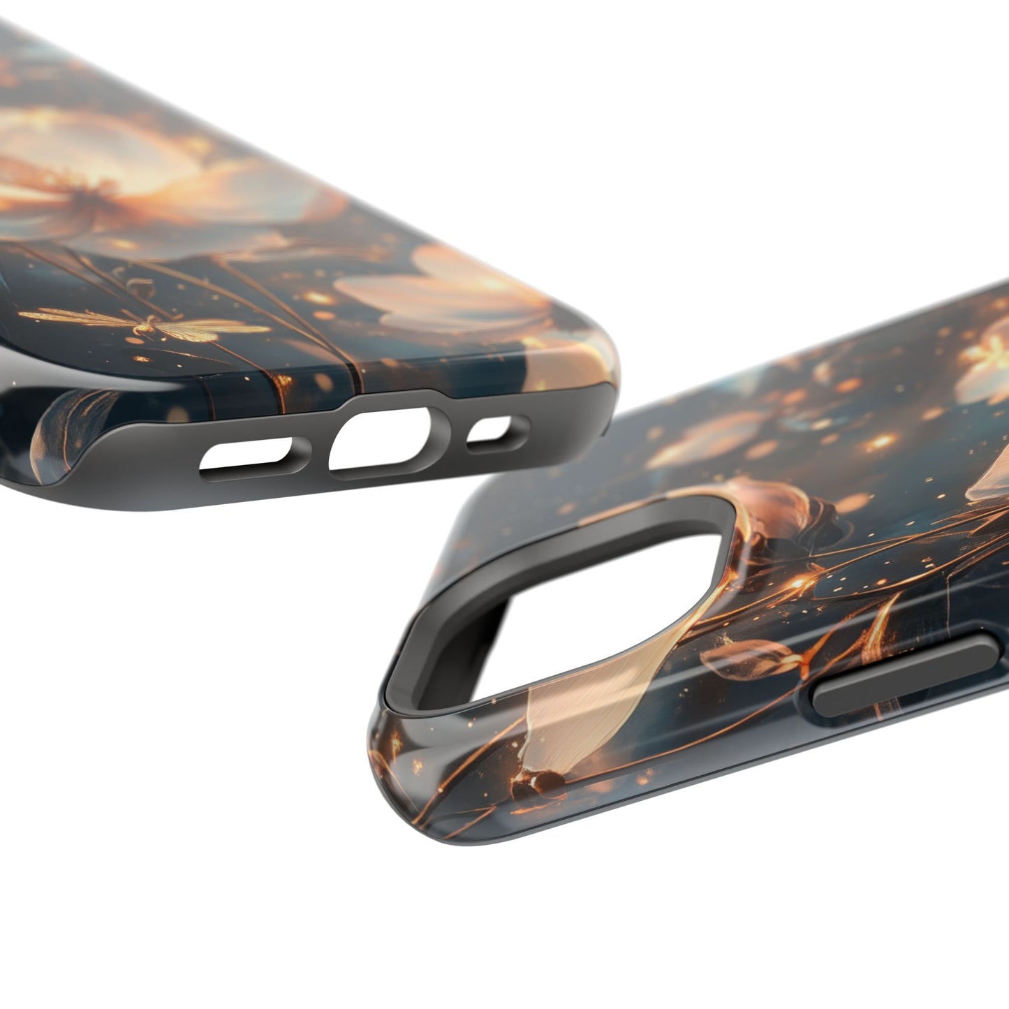 Botanical Floral Design Magnetic Tough iPhone Case