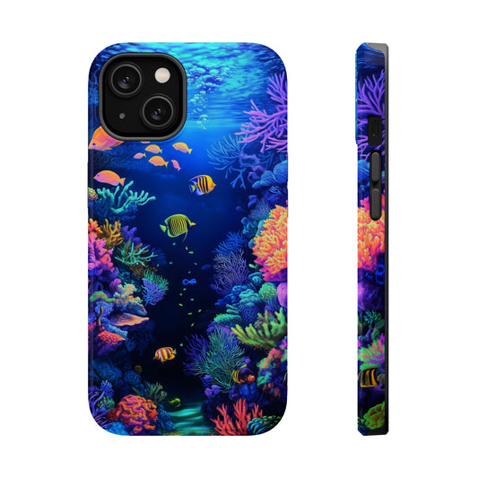 Vibrant Undersea Magnetic Tough iPhone Case