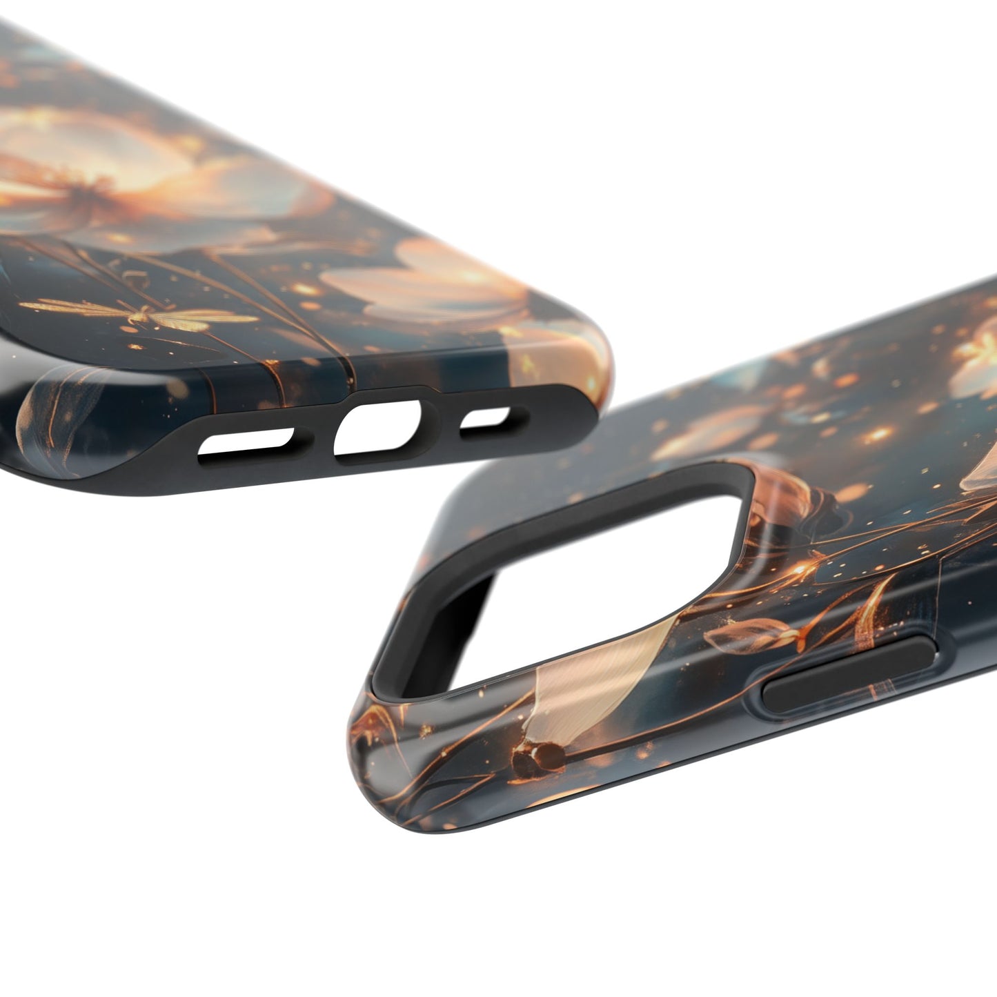 Botanical Floral Design Magnetic Tough iPhone Case
