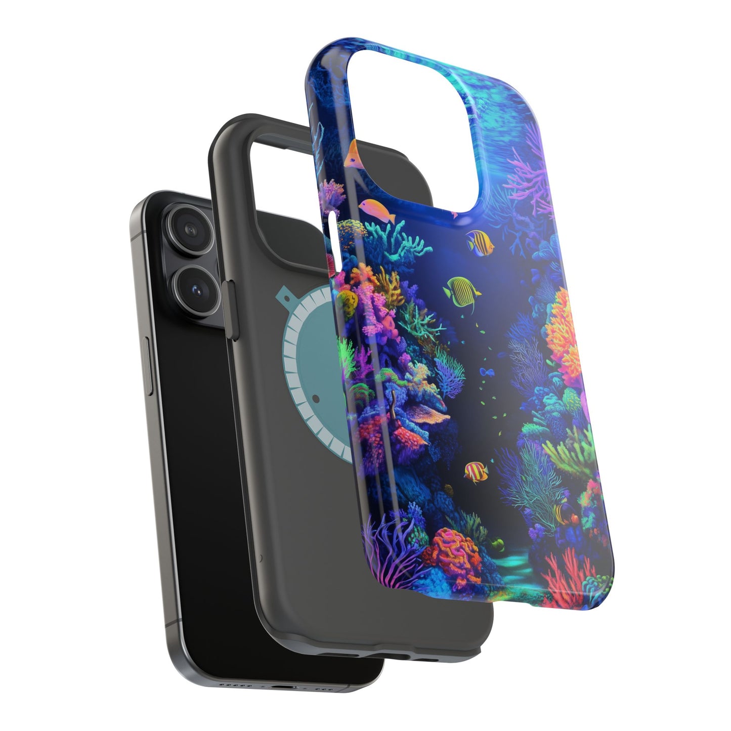 Vibrant Undersea Magnetic Tough iPhone Case