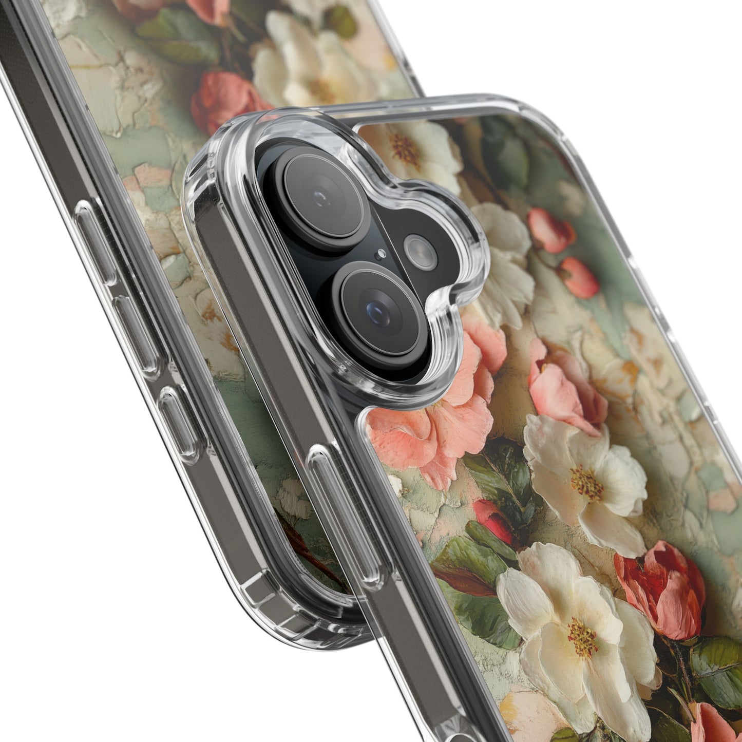 Floral Clear iPhone Case – Delicate Botanical Design