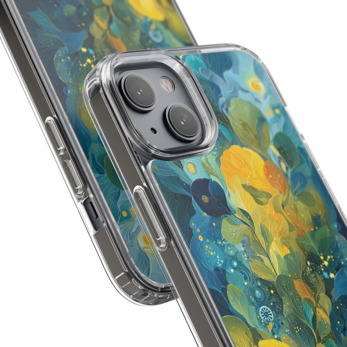 Artistic Reader Clear Phone Case - Design for Creative Souls