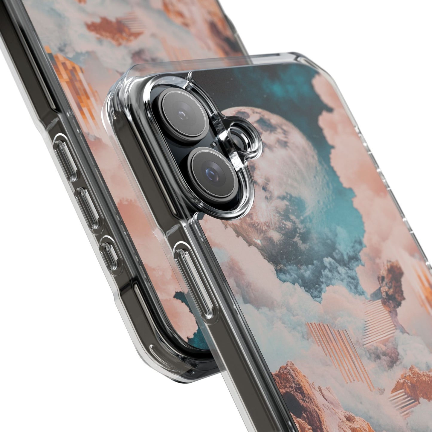 Skyward Dreams Magnetic Clear Impact iPhone Case