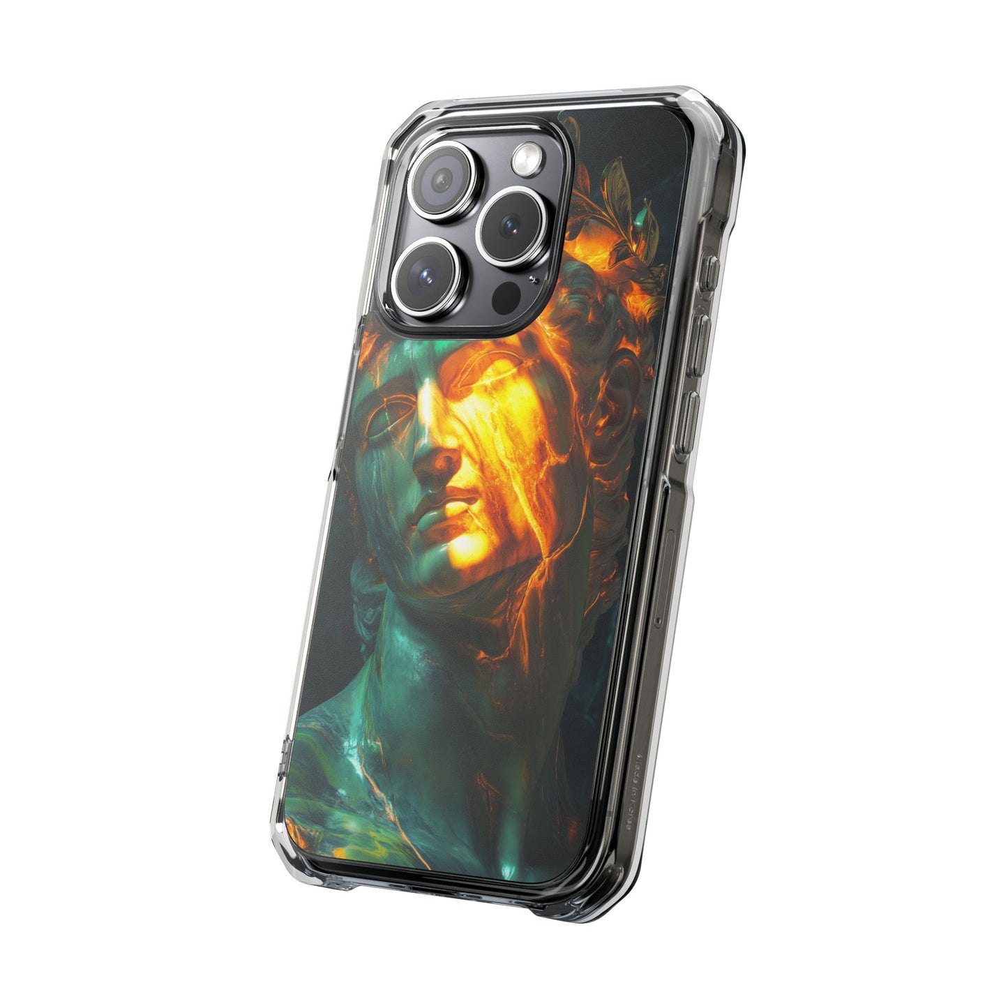 Davids Reflection Magnetic Clear Impact iPhone Case