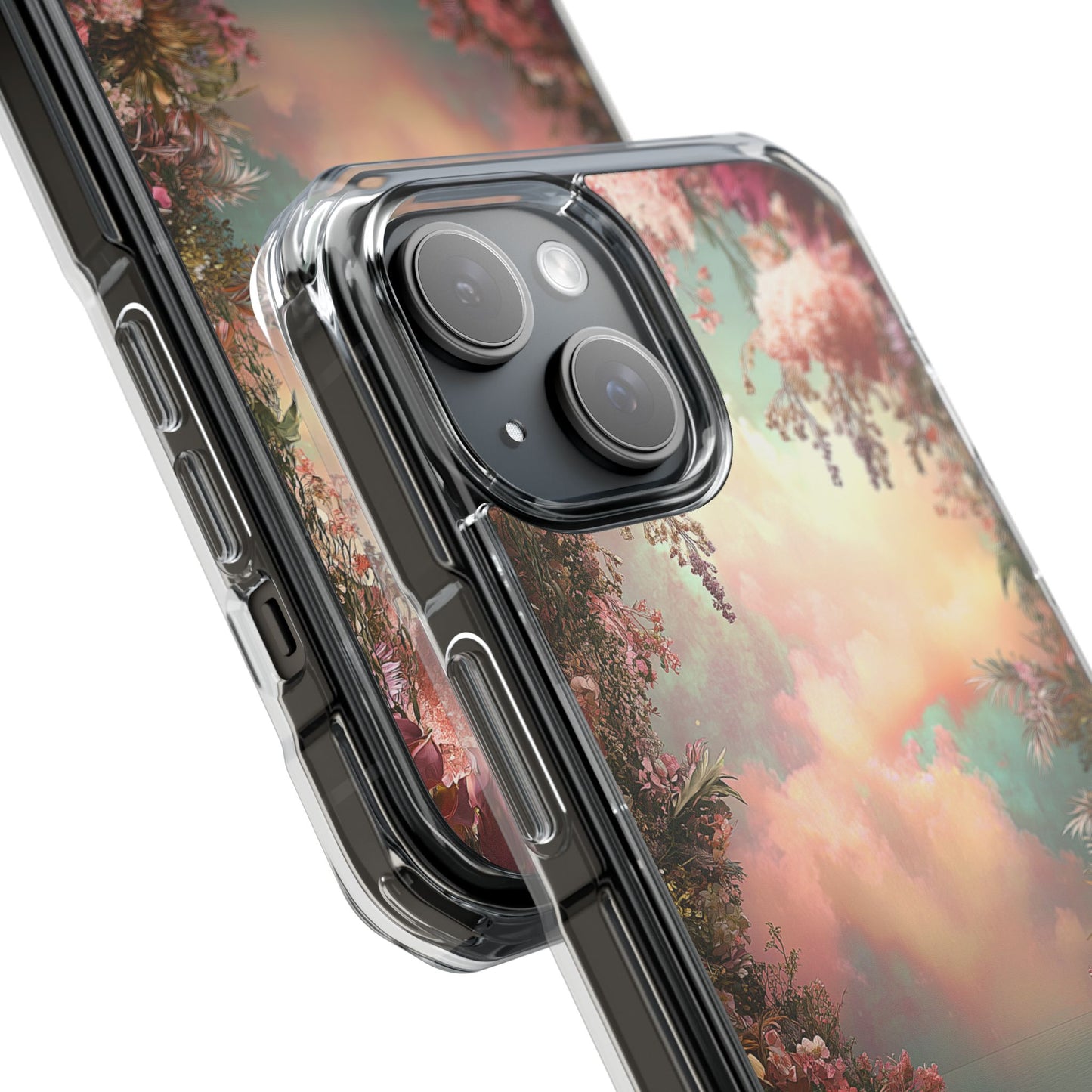 Enchanted Tropics Magnetic Clear iPhone Case