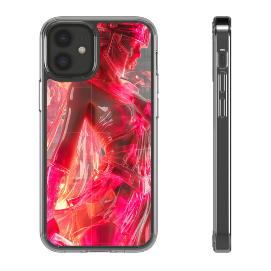 Athena Stryker Vibrant Clear iPhone Case – Stylish Protection with Graphic Print