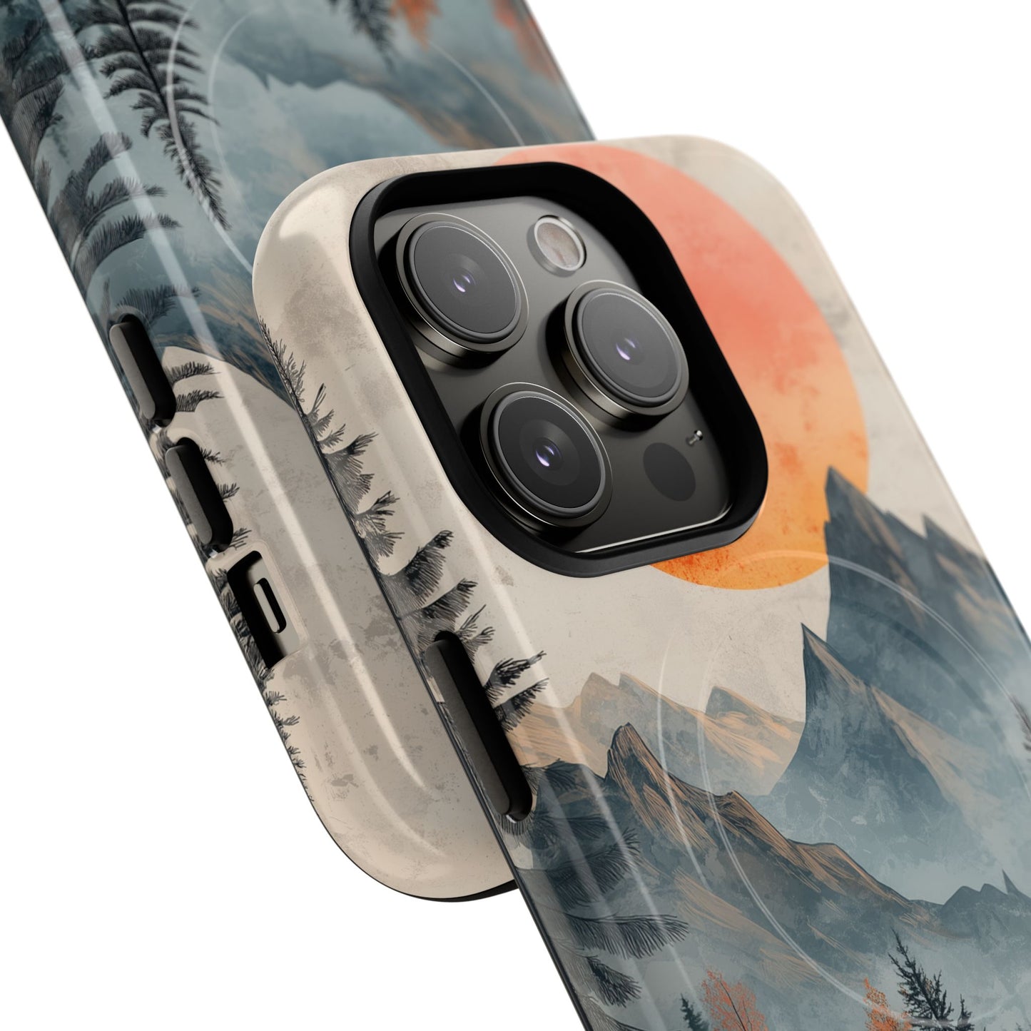 Scenic Tough Magnetic iPhone Case - Nature Inspired Design for Adventurers