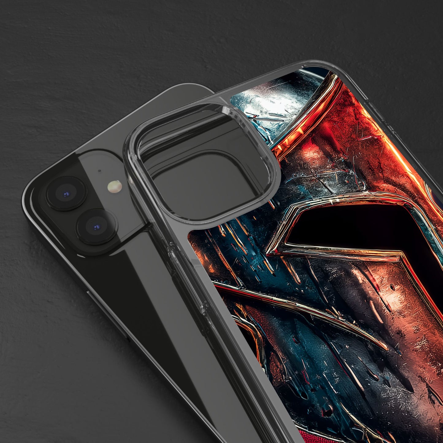 Battle Ready Clear Phone Case - Heroic Spartan Design