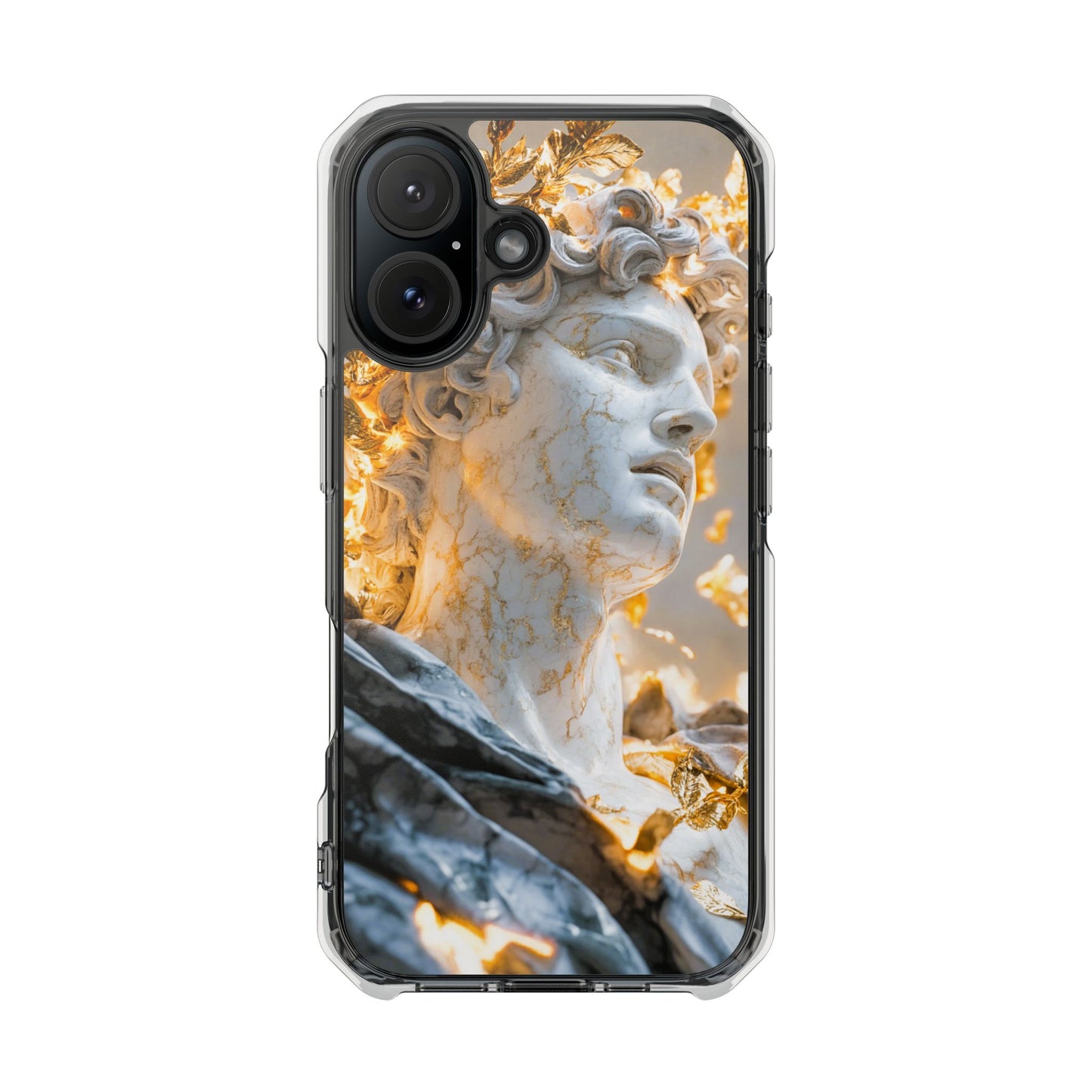 Apollo Striker's Blazing Harmony Magnetic Clear iPhone Case