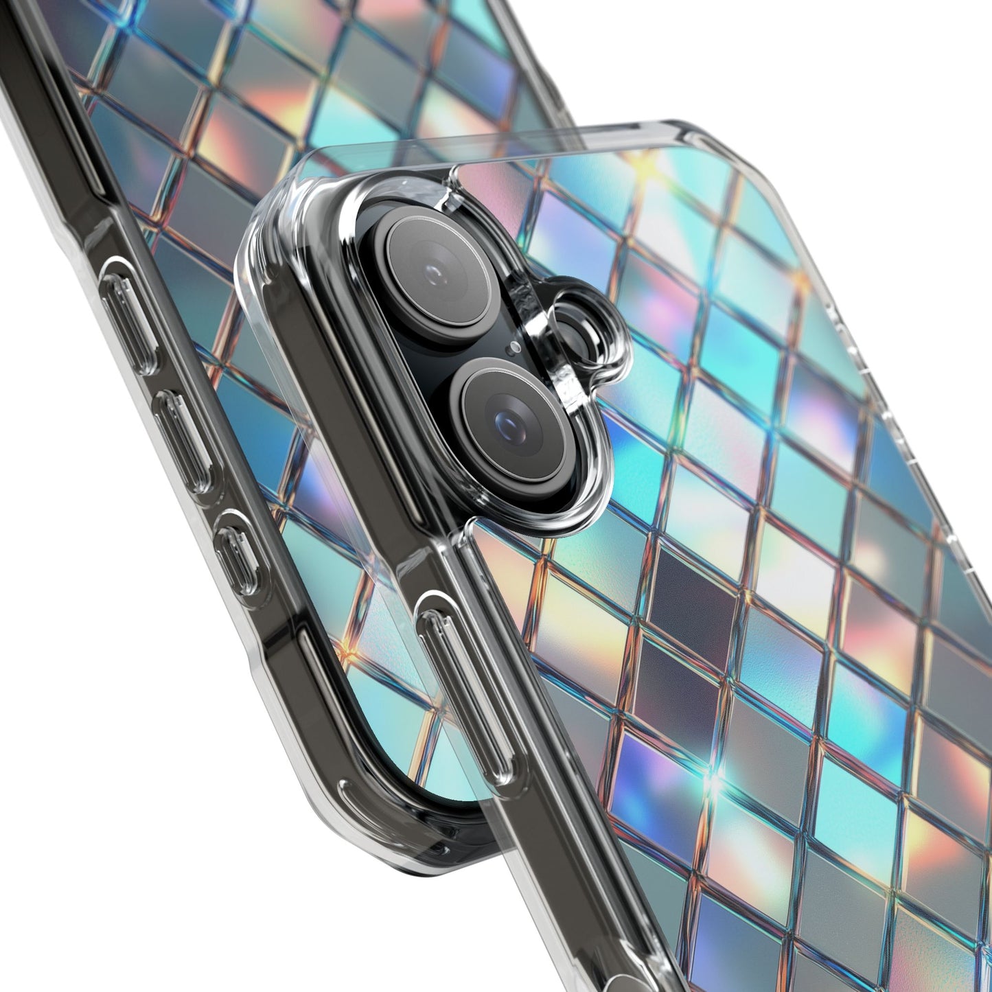 Holographic Diamond iPhone Case