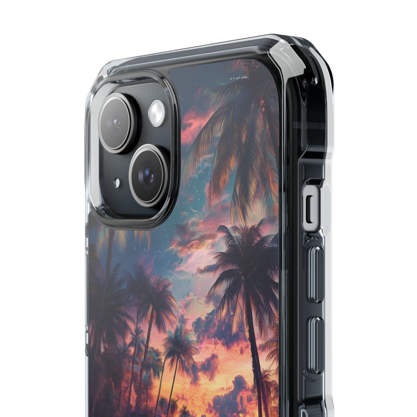 Miami Radiance Magnetic Clear iPhone Case