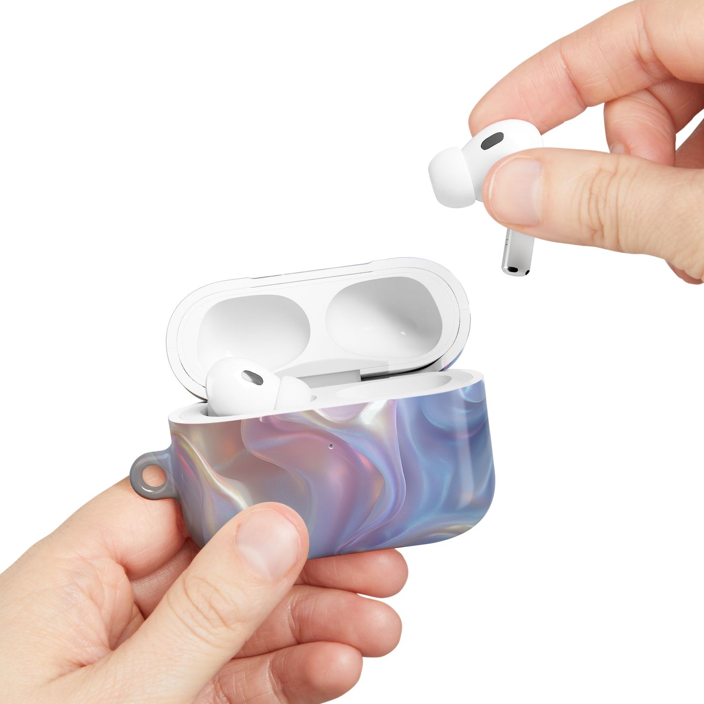 Iridescent Silk AirPod Case