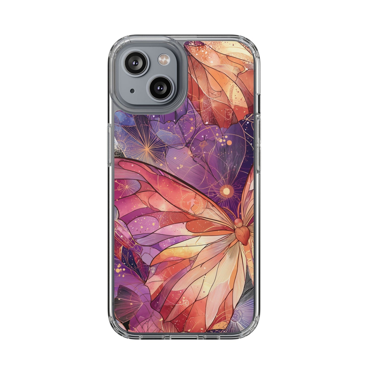 Clear Butterfly Case for iPhone – Delicate & Stylish Design