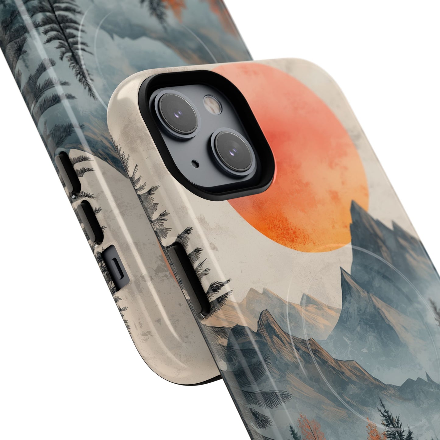 Scenic Tough Magnetic iPhone Case - Nature Inspired Design for Adventurers
