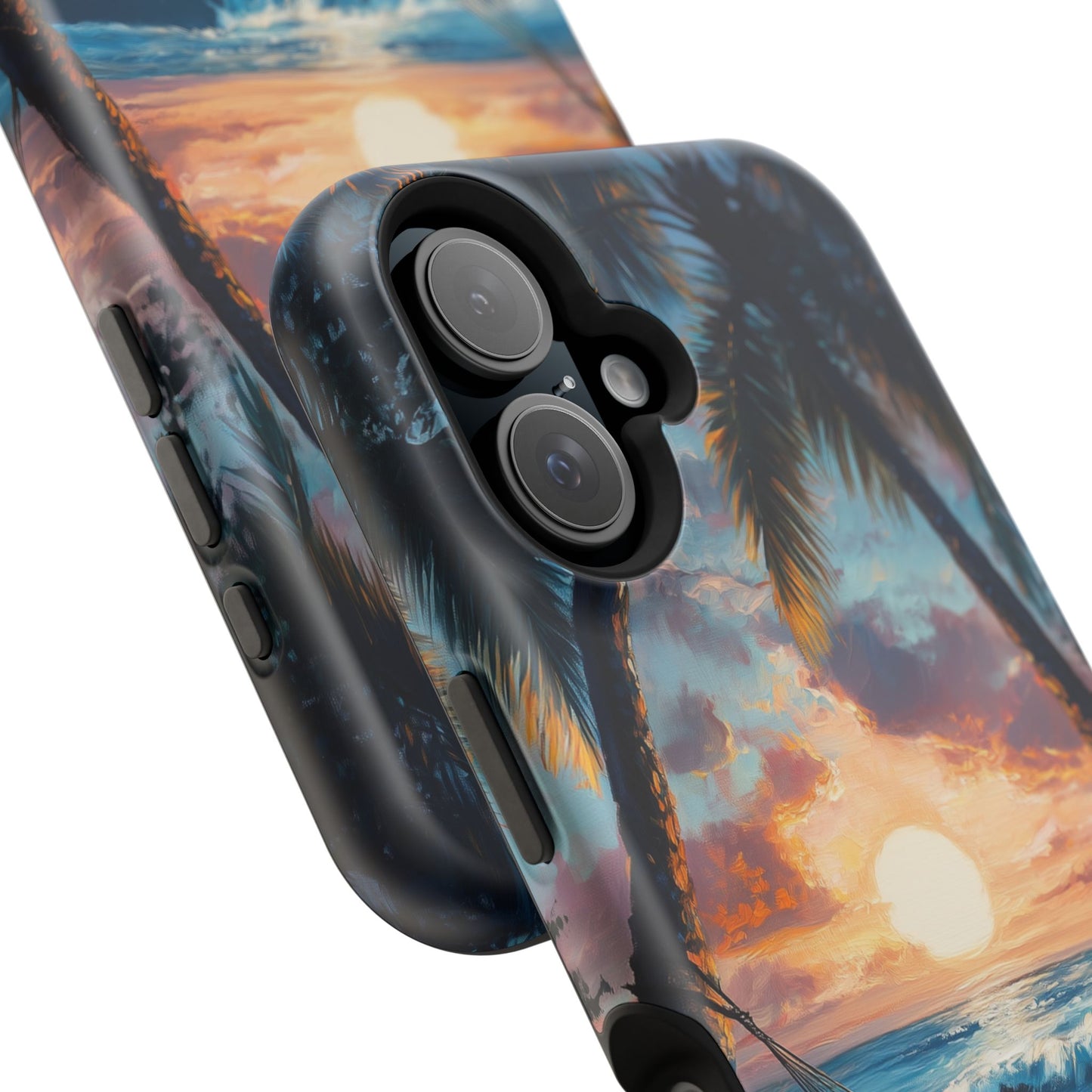 Tropical Sunset Hammock iPhone Case