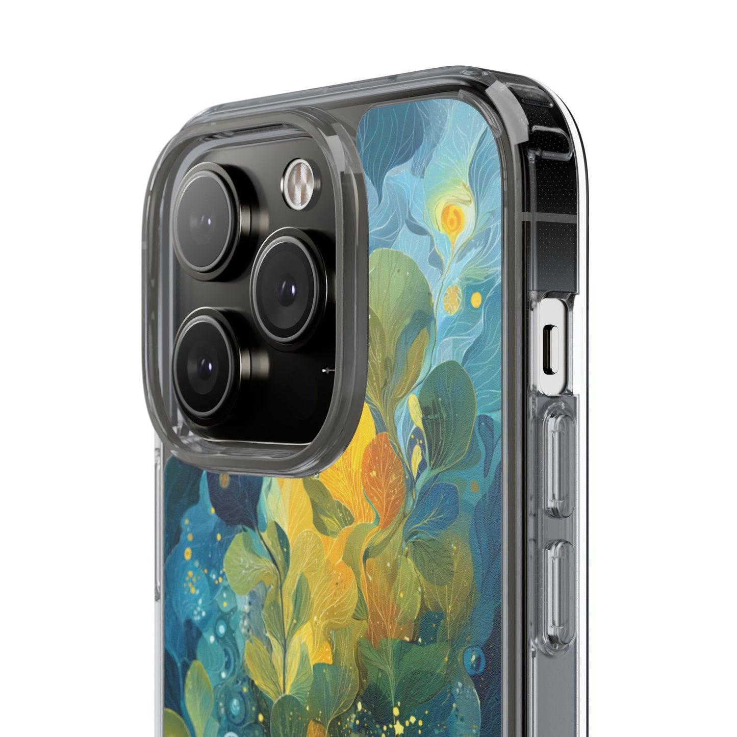Artistic Reader Clear Phone Case - Design for Creative Souls