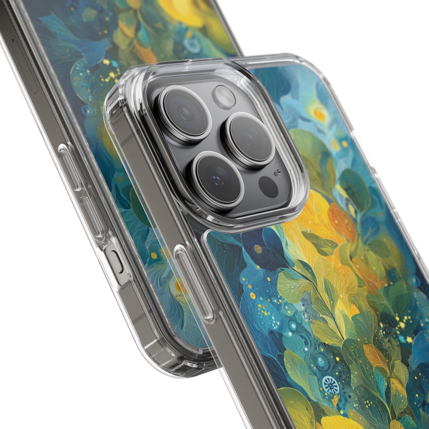 Artistic Reader Clear Phone Case - Design for Creative Souls