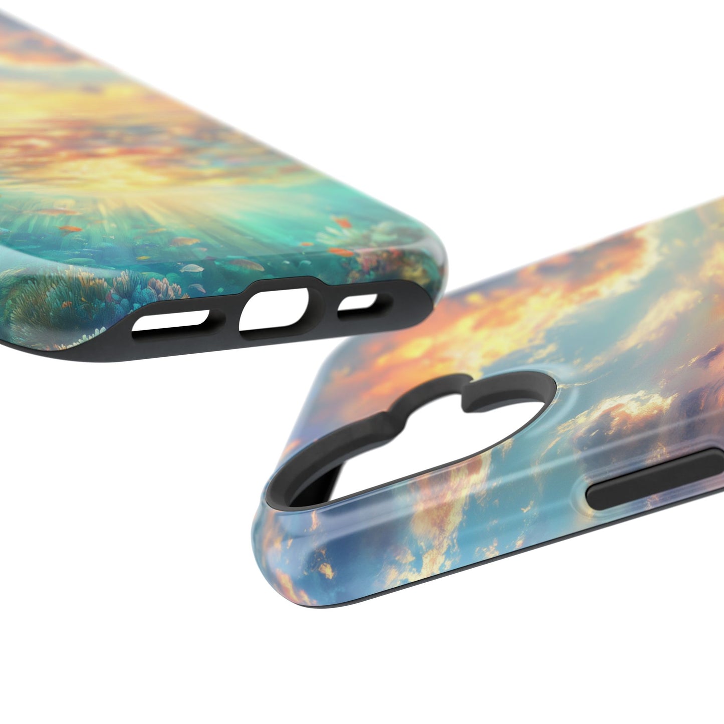 Ocean Vibes Impact Resistant iPhone Case