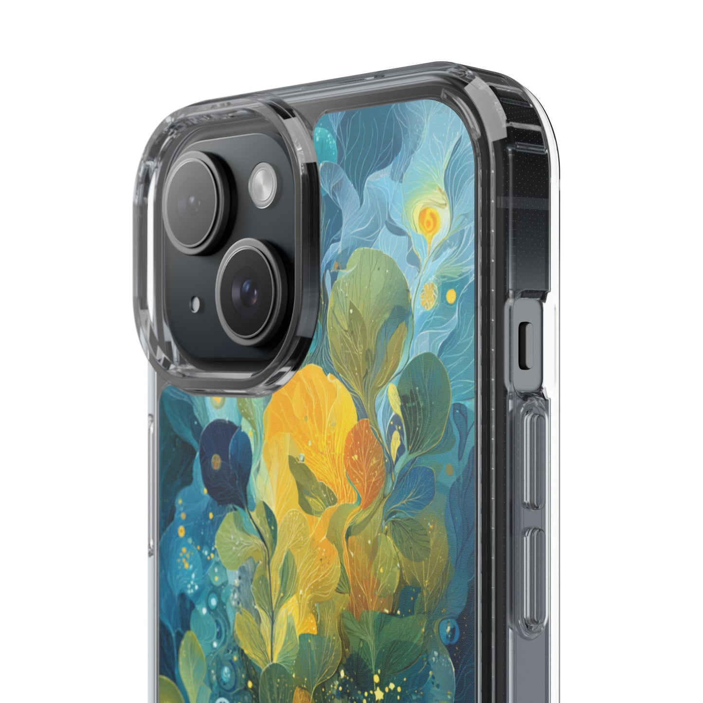 Artistic Reader Clear Phone Case - Design for Creative Souls