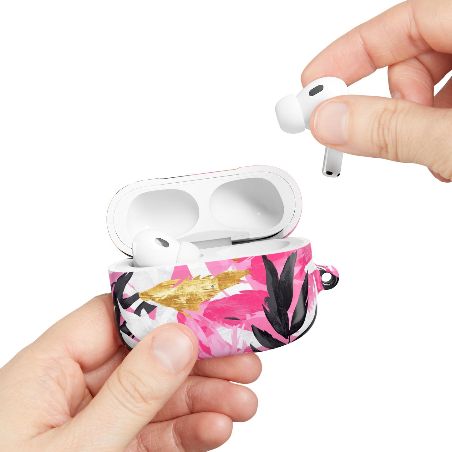 Tropical Camo Floral AirPod Case