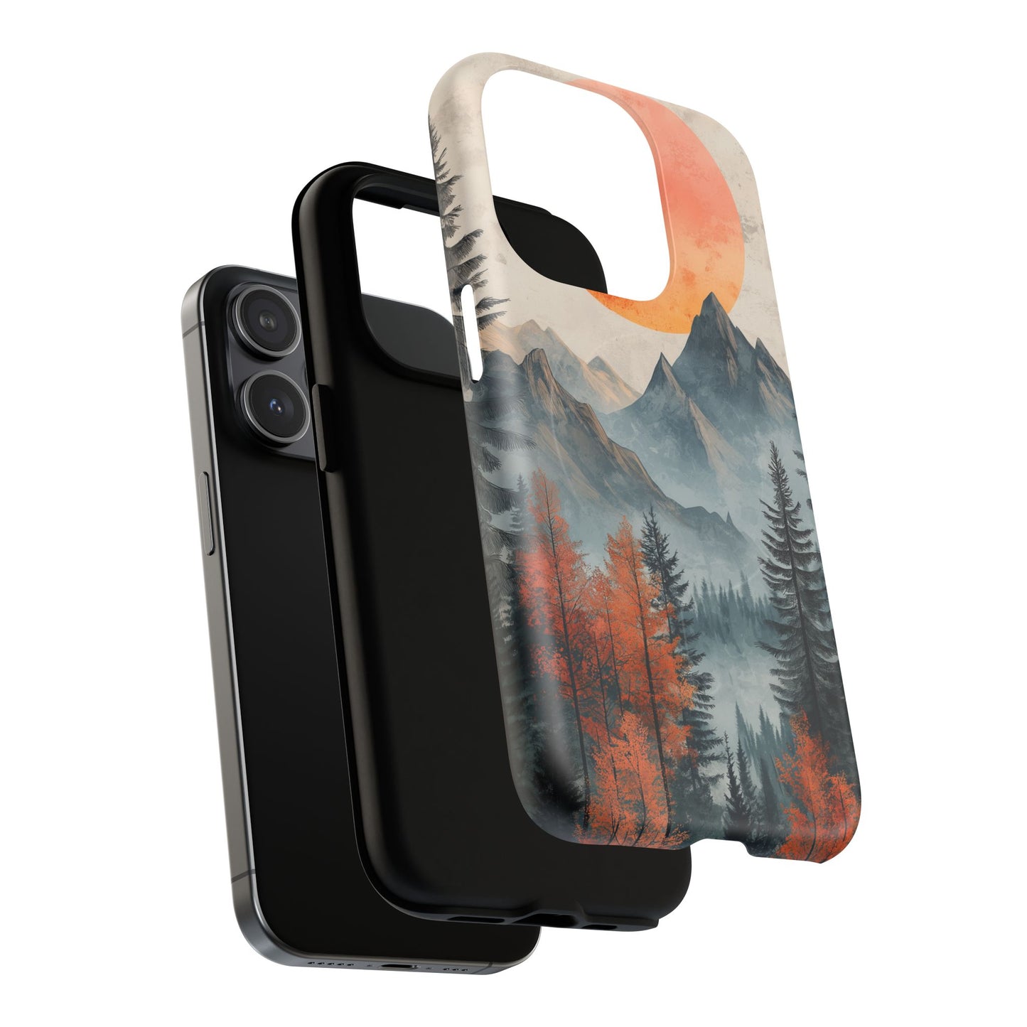 Scenic Tough Magnetic iPhone Case - Nature Inspired Design for Adventurers