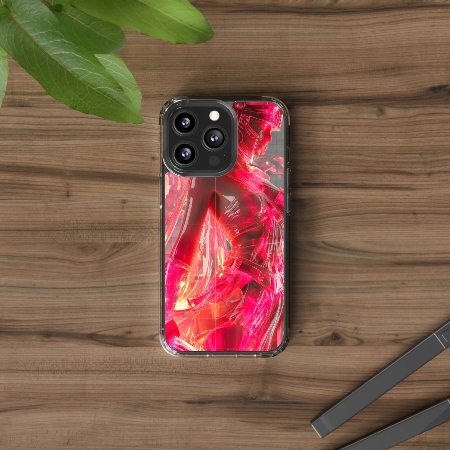 Athena Stryker Vibrant Clear iPhone Case – Stylish Protection with Graphic Print