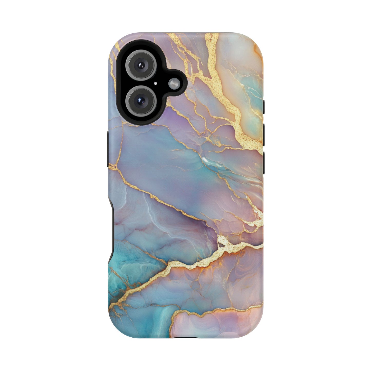 Golden Ocean Marble iPhone Case