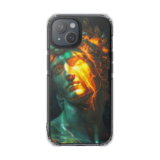 Davids Reflection Magnetic Clear Impact iPhone Case