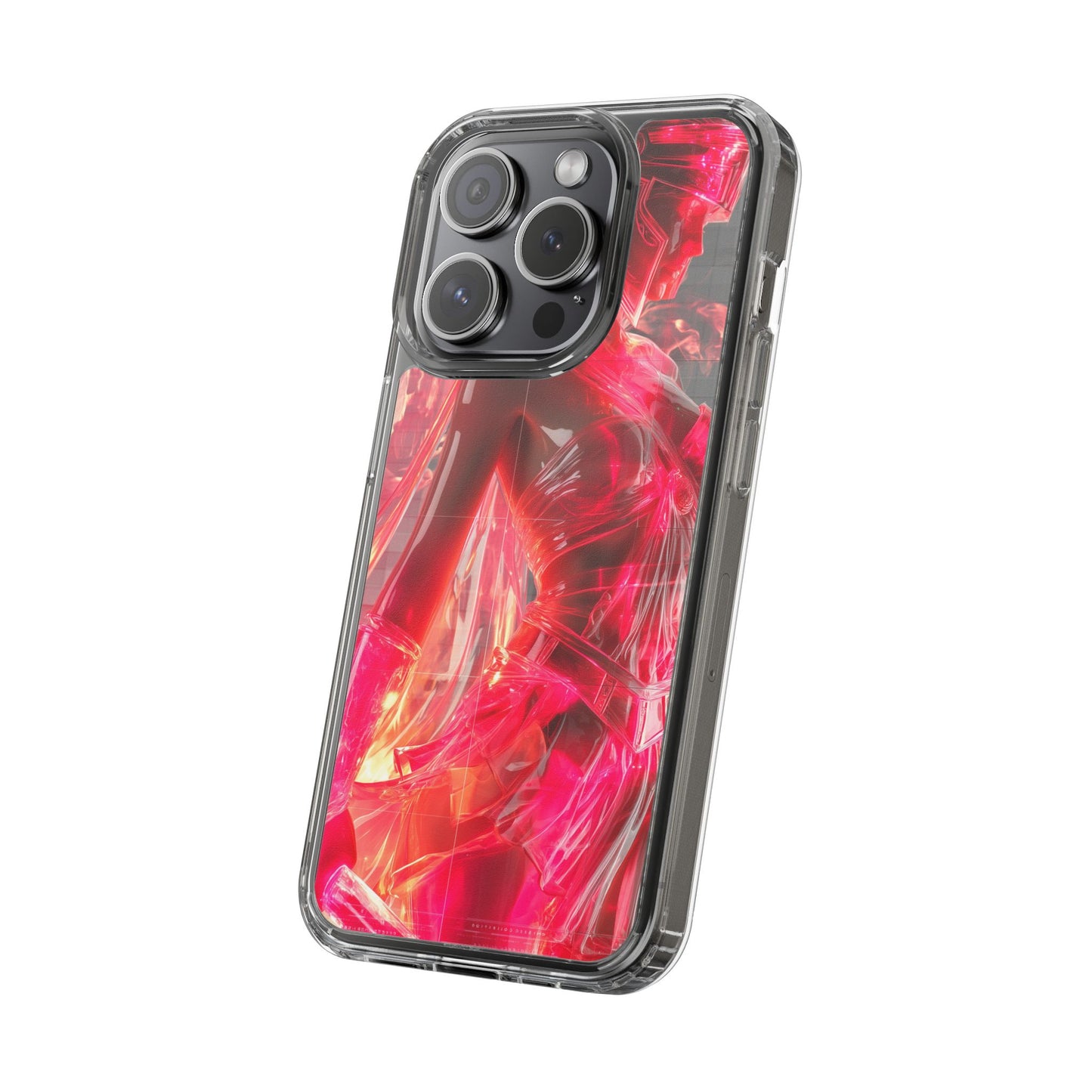Athena Stryker Vibrant Clear iPhone Case – Stylish Protection with Graphic Print