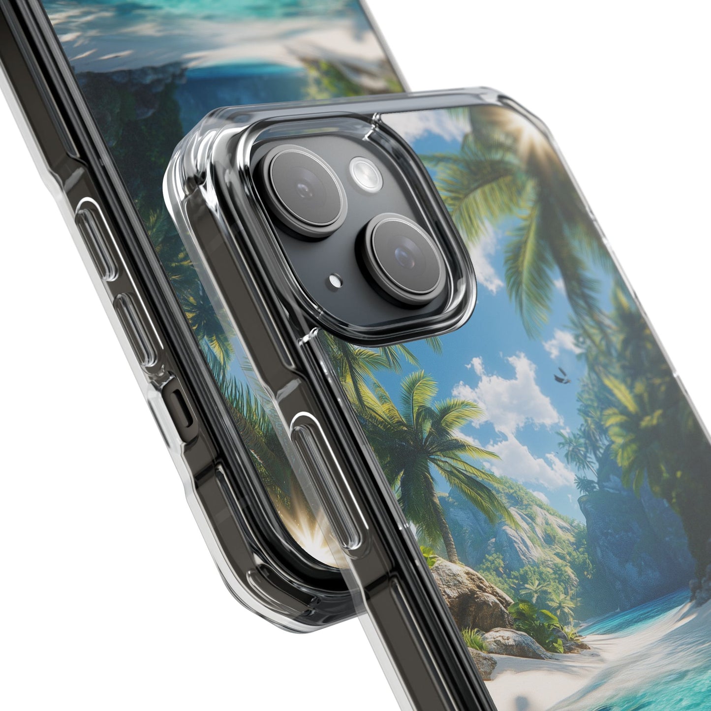 Tropical Oasis Magnetic iPhone Case