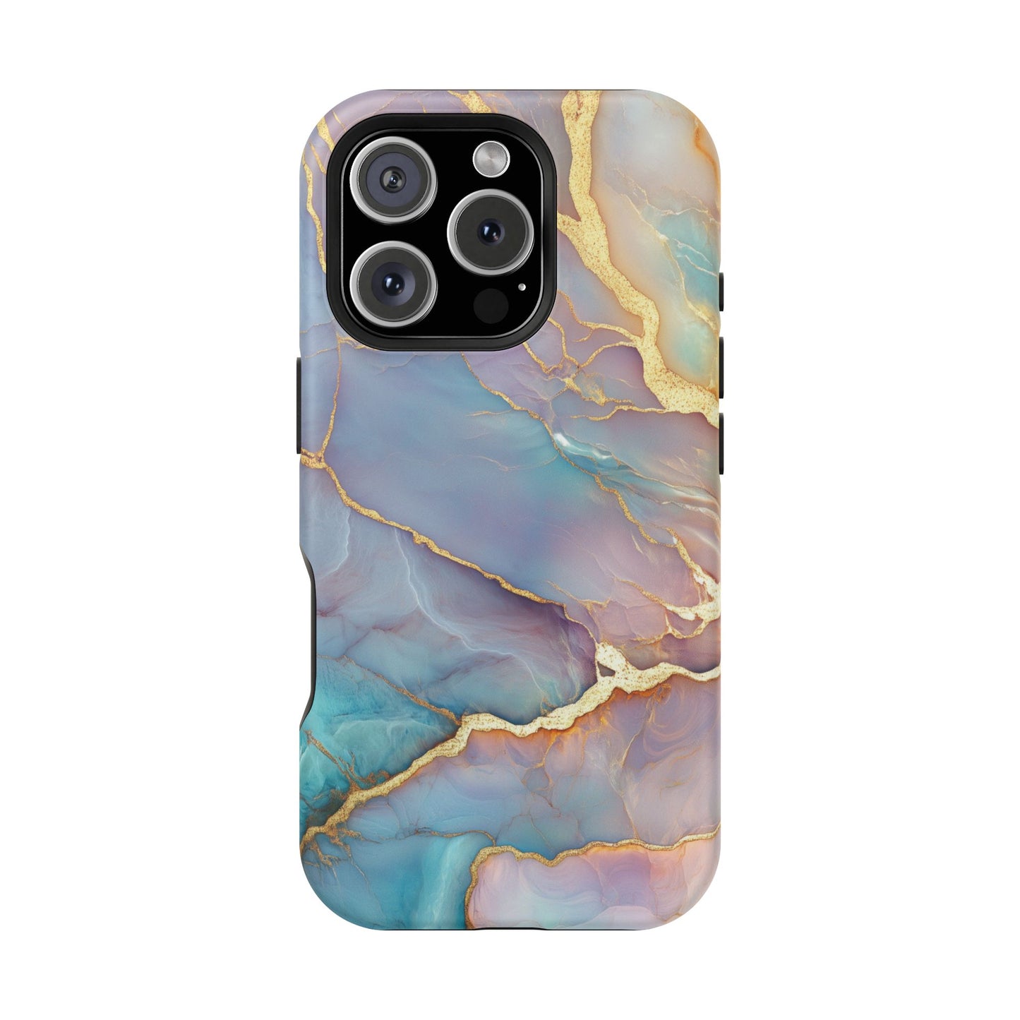 Golden Ocean Marble iPhone Case