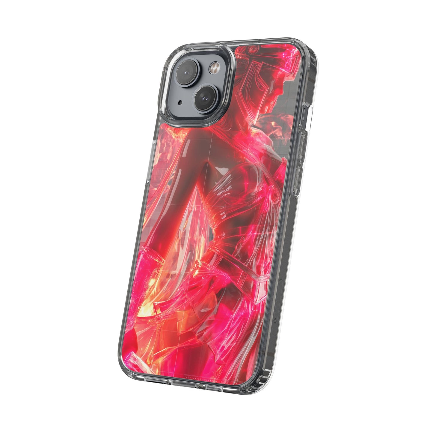 Athena Stryker Vibrant Clear iPhone Case – Stylish Protection with Graphic Print